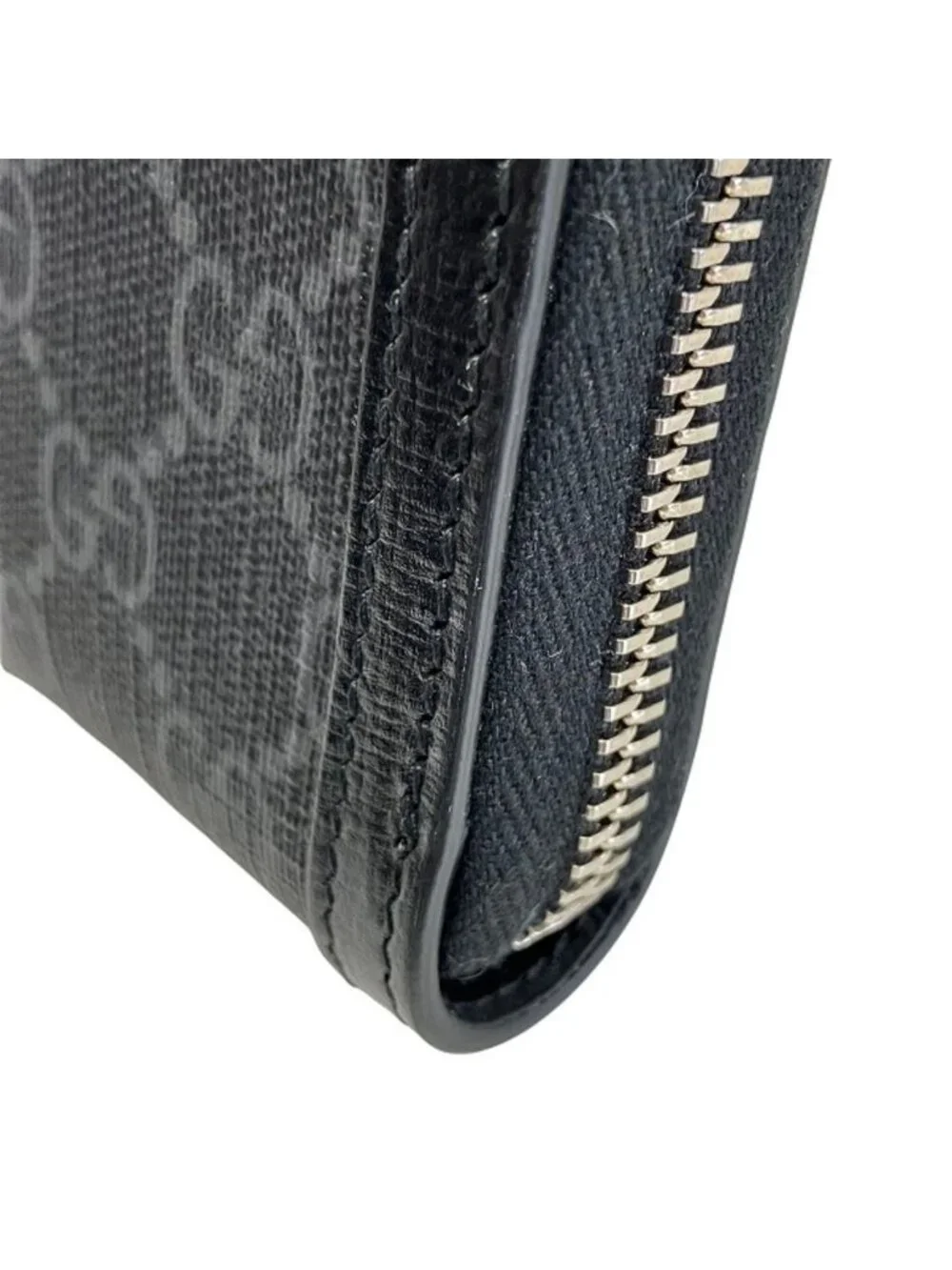 Gucci GG Supreme Shoulder Bag Canvas Leather